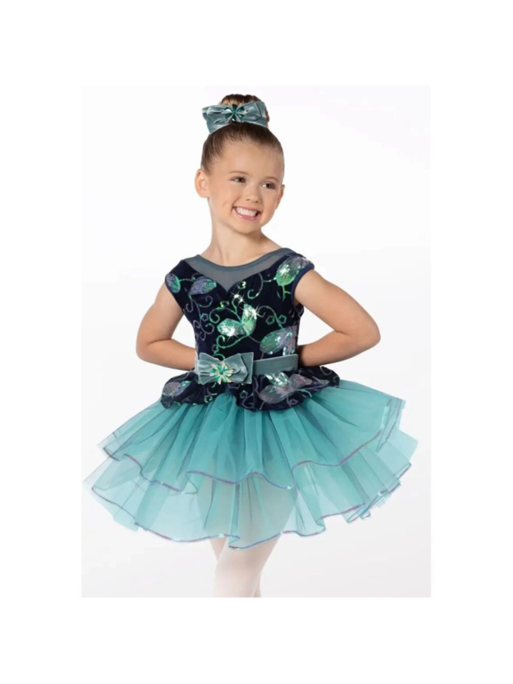 Weissman Night Night Song 14393 XSC 4/5 Dance Ballet Costume EUC